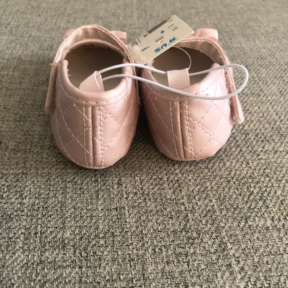 Koala kids Baby Girl Pink Shoes, Size 2. - Picture 3 of 4